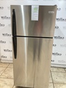 Frigidaire Used Refrigerator Top and Bottom 28x64 1/2” (Stainless Steel) 