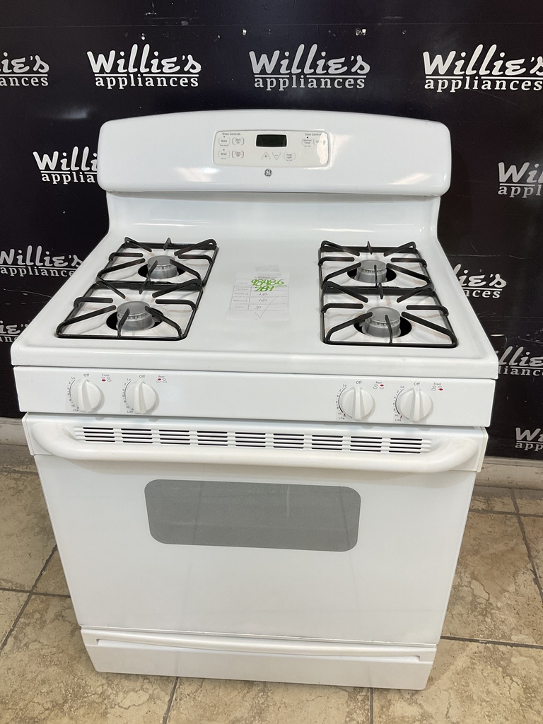 Ge Used Natural Gas 30inches (White) 
