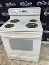 Ge Used Electric Stove 220volts (40/50 AMP) 30inches {no cord} (Bisque) 