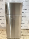Ge Used Refrigerator Top and Bottom 28x66 1/2” (Stainless Steel) 