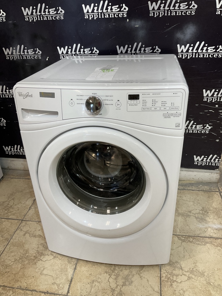 Whirlpool Used Washer Front-load 27inches (White) 
