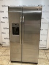 Ge Used Refrigerator Side by side Counter Depth 36x69 (Stainless Steel)
