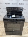 Ge Used Electric Stove 220volts (40/50 AMP) 30inches {4 prong} (Black) 
