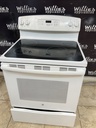 Ge Used Electric Stove 220volts (40/50 AMP) 30inches {4 prong} (White) 