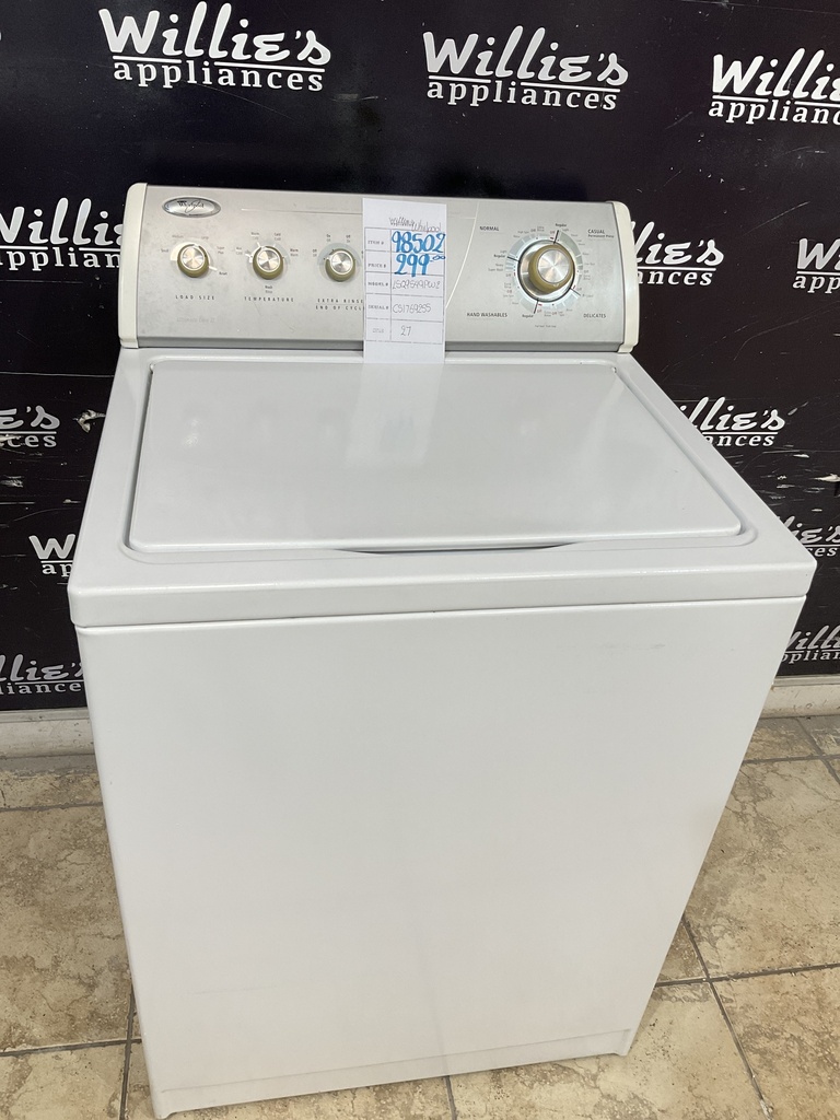 Whirlpool Used Washer Top-load 27inches (White) 