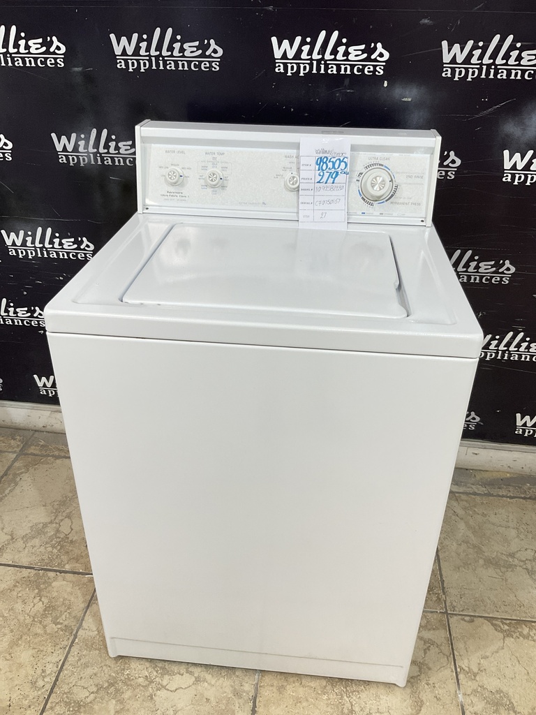 Kenmore Used Washer Top-load 27inches (White) 