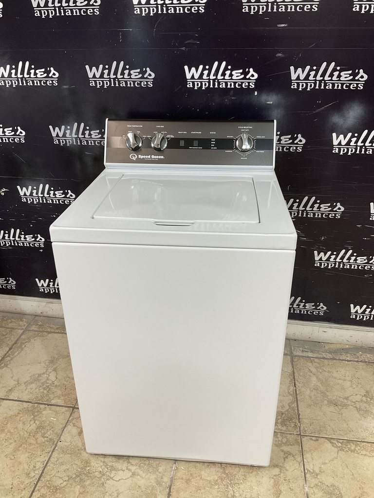 Speed Queen Used Washer Top-load 25 1/2” (White) 