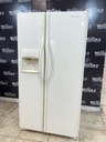 Frigidaire Used Refrigerator Side by Side 36x68 (Bisque) 