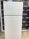 Ge Used Refrigerator Top and Bottom 28x67 (White) 