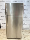 Frigidaire Used Refrigerator Top and Bottom 30x65 1/2” (stainless steel) 
