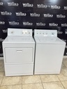 Kenmore Used Electric Set  Washer/Dryer 220volts (30 AMP) 27inches {3 prong} (White) 