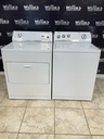 Whirlpool Used Electric Set Washer/Dryer 27/29inches {4 prong} (White) 
