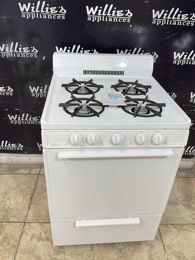 Premier Used Natural Gas Stove 24inches (White) 