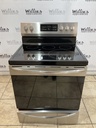 Frigidaire Used Electric Stove 220volts (40/50 AMP) 30inches {no cord} (Stainless steel)