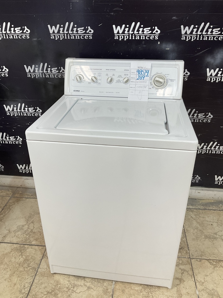 Kenmore Used Washer Top-load 27inches (White) 