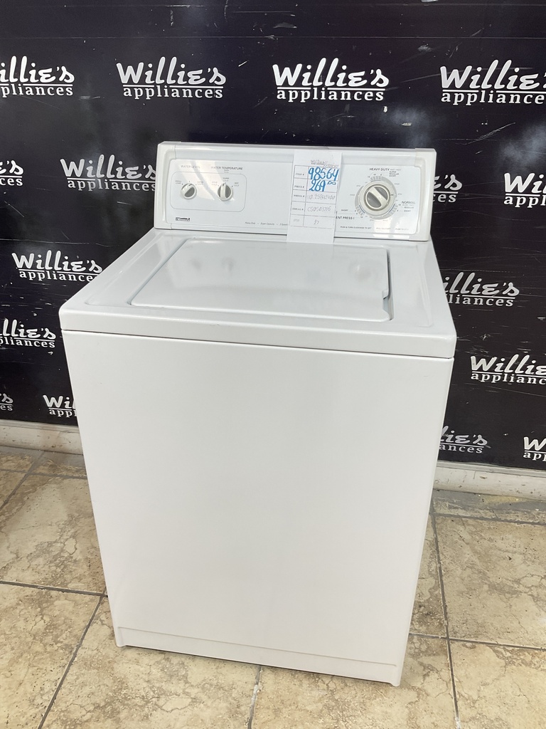 Kenmore Used Washer Top-load 27inches (White) 