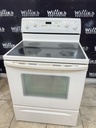 Whirlpool Used Electric Stove 220volts (40/50 AMP) 30inches {no cord} (Bisque) 