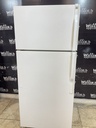 Ge Used Refrigerator Top and Bottom 28x64 1/2” (White) 