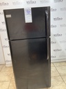 Frigidaire Used Refrigerator Top and Bottom 30x65 1/2” (Black) 