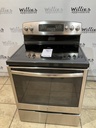 Kenmore Used Electric Stove 220volts (40/50 AMP) 30inches {3 prong} (Stainless Steel) 