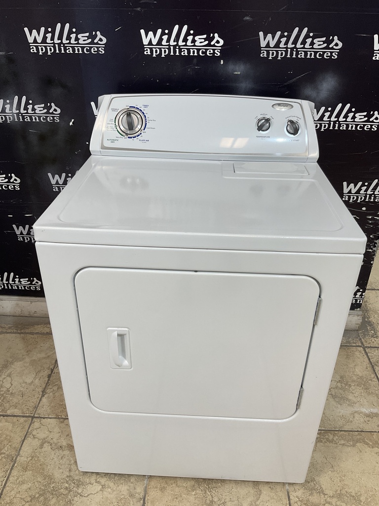 Whirlpool Used Natural Gas Dryer 29inches (White) 
