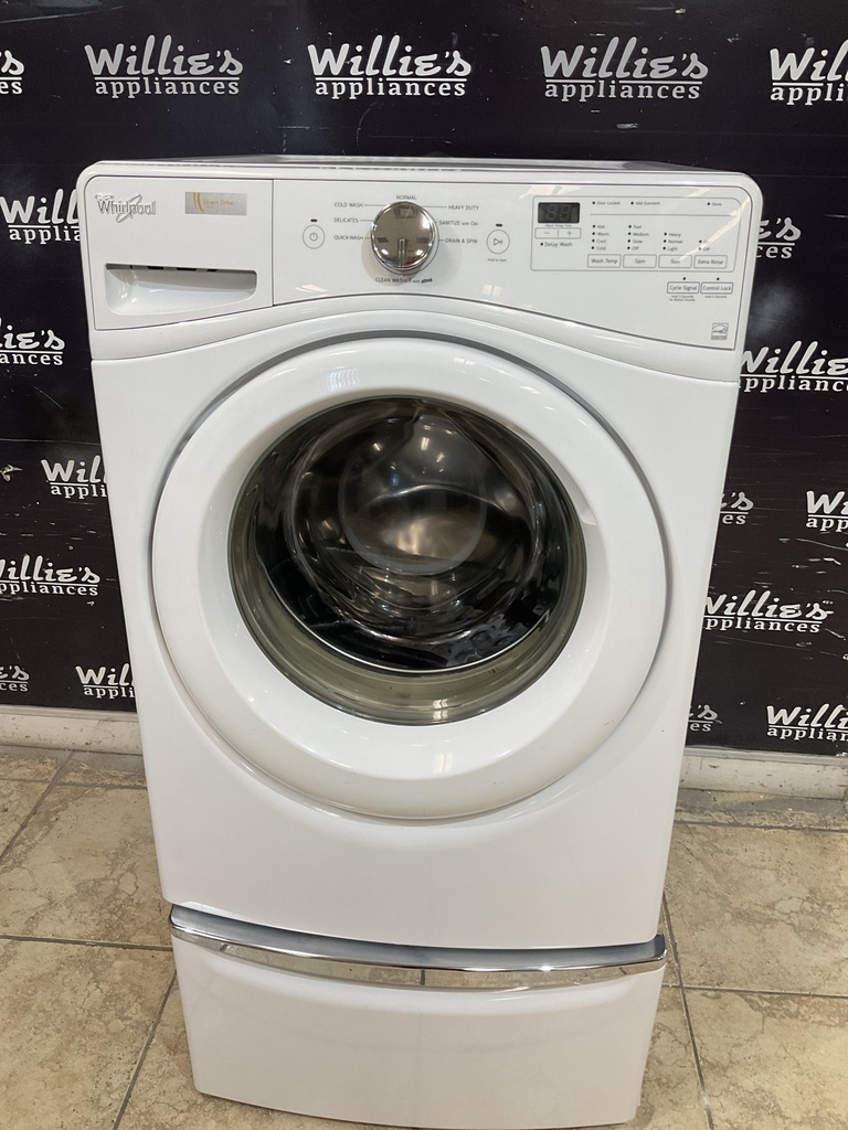 Whirlpool Used Washer Front-load 27inches (White) 