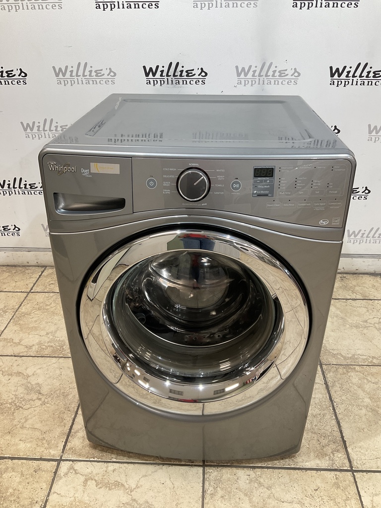 Whirlpool Used Washer Front-load 27inches (Grey) 