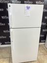 Hotpoint Used Refrigerator Top and Bottom 28x61 1/2” (White) 