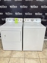Whirlpool Used Electric Set Washer/Dryer 220volts (30 AMP) 27/27inches {no cord} (White) 