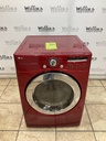 Lg Used Electric Dryer 220volts (30 AMP) 27inches {no cord} (Red) 