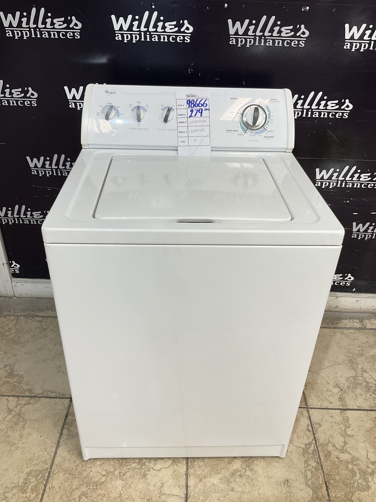 Whirlpool Used Washer Top-load 27inches 
