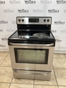 Frigidaire Used Electric Stove 220volts (40/50 AMP) 30inches {no cord} (Stainless steel) 