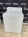 Whirlpool Used Electric Dryer 220volts (30 AMP) 29inches {4 prong} (White)