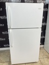 Frigidaire Used Refrigerator Top and Bottom 28x59 1/2” (White) 