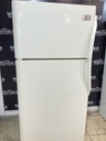 Frigidaire Used Refrigerator Top and Bottom 30x65 1/2 (Bisque) 
