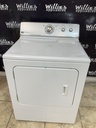 Maytag Used Electric Dryer 220volts (30 AMP) 29inches {no cord} (White) 
