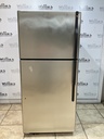 Ge Used Refrigerator Top and Bottom 30x66 (Stainless Steel)