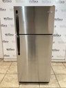Frigidaire Used Refrigerator Top and Bottom 28x64 1/2” (Stainless Steel) 