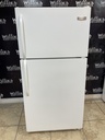 Frigidaire Used Refrigerator Top and Bottom 28x60 (White) 