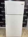 Frigidaire Used Refrigerator Top and Bottom 28x64 1/2” (White) 