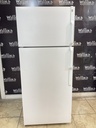 Ge Used Refrigerator Top and Bottom 28x67 (White) 