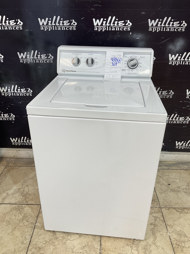 Speed Queen Used Washer Top-load 27inches (White) 
