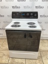 Whirlpool Used Electric Stove 220volts (40/50 AMP) 30inches {3 prong} (White/Black) 