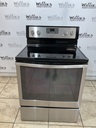 Whirlpool Used Electric Stove 220volt (40/50 AMP) 30inches {3 prong} (Stainless Steel) 