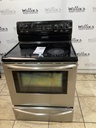 Frigidaire Used Electric Stove 220volts (40/50 AMP) 30inches {no cord} (Stainless Steel) 