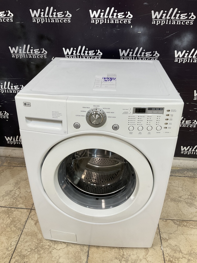 Lg Used Washer Front-load 27inches (White) 