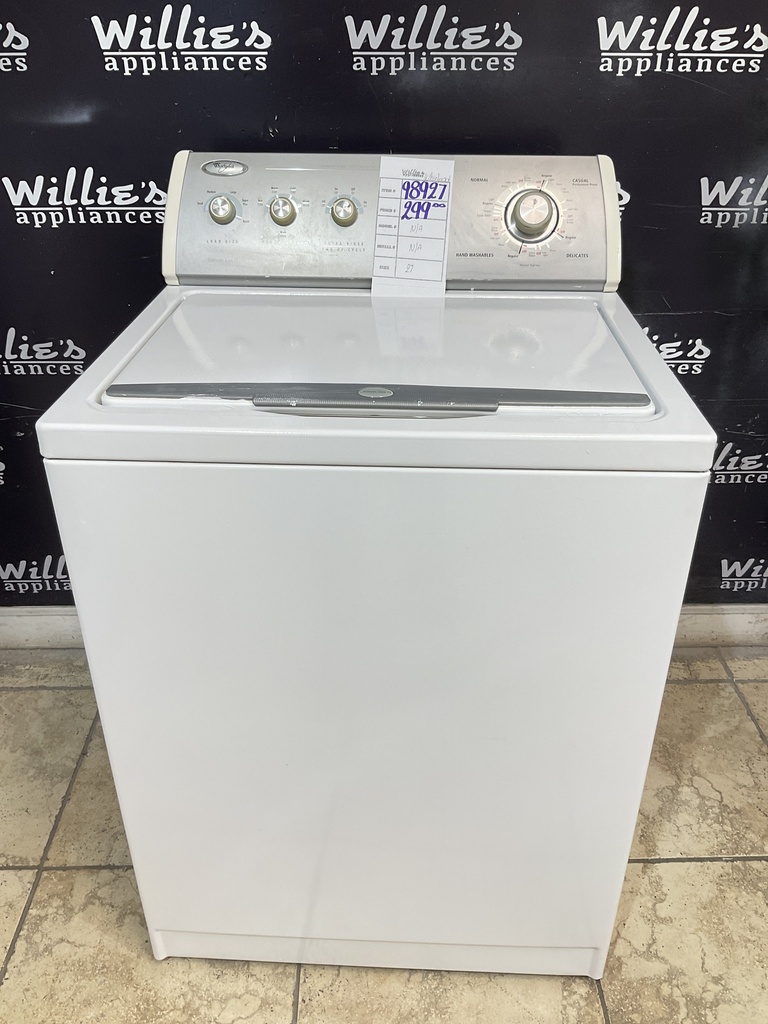 Whirlpool Used Washer Top-load 27inches (White) 