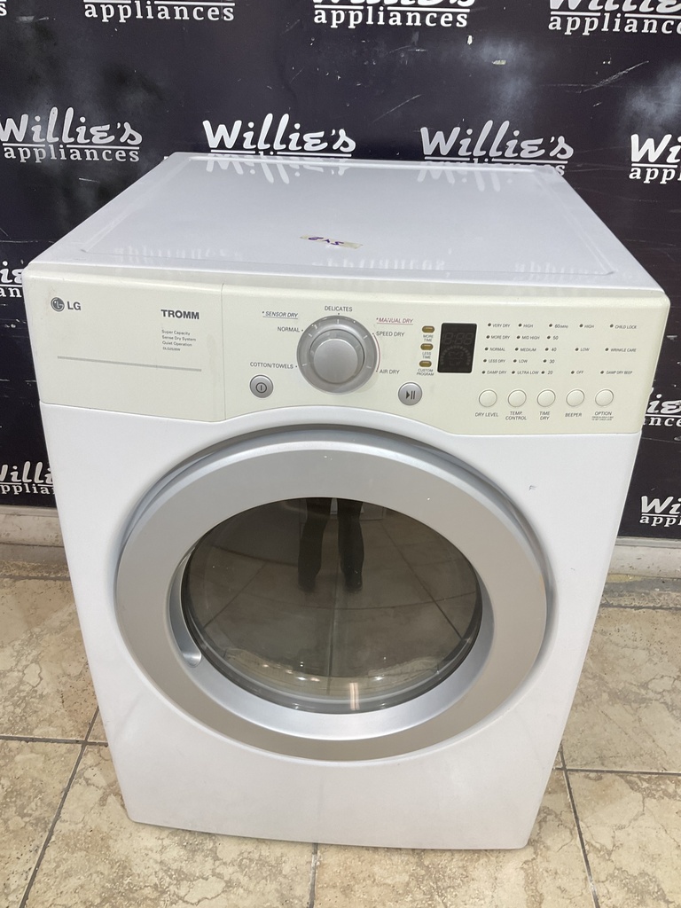 Lg Used Natural Gas Dryer 27inches (White) 