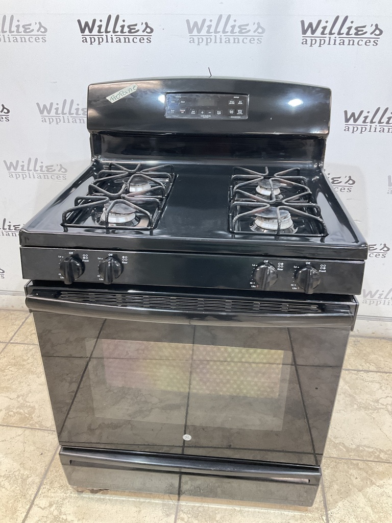 Ge Used Gas Propane Stove 30inches (Black)
