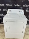Whirlpool Used Electric Dryer 220volts (30 AMP) 29inches {no cord} (White) 